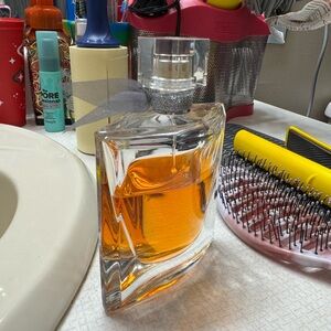 Luxurious Amber Glass Perfume Bottle